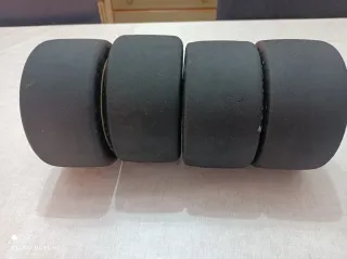 Conjunto de 4 Ruedas modelo slips escala 1/5 Rc