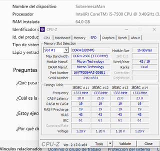 Memorias RAM DDR4 16GB DIMM