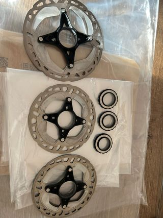 3 Discos Freno Shimano XT MT800 140/160mm