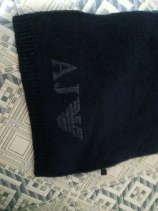 Sciarpa AJ Armani Jeans Uomo Blu