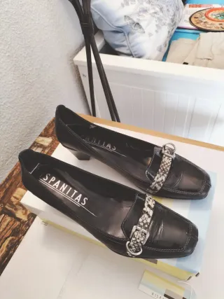 Zapatos Hispanitas Piel Talla 40