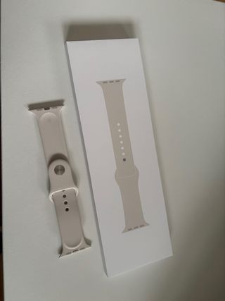 Correa Apple Watch 44mm Beige Original