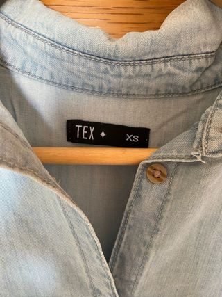 Vestido camisero vaquero