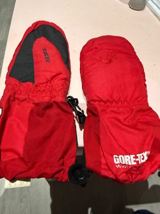 Guantes de Nieve Gore-Tex Niños Rojos