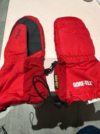 Guantes de Nieve Gore-Tex Niños Rojos