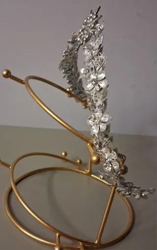 Tiara Novia Estrellas y Flores