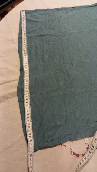 Camiseta Sfera Turquesa Botones Hombro