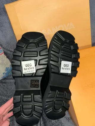 Botas BSNV Negra T.41 Sin Estrenar