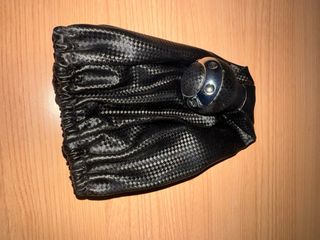 Pomo de palanca de cambios estilo carbono