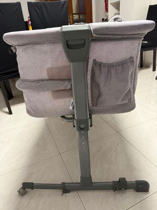 Cuna de colecho gris