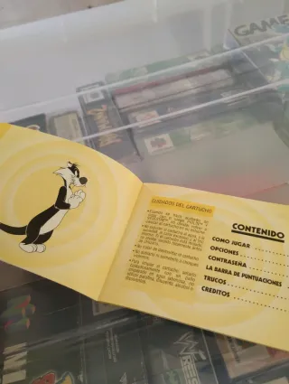 Manual Sylvester & Tweety Game Boy Color