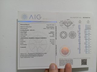 Diamante Redondo Brillante 0.38cts