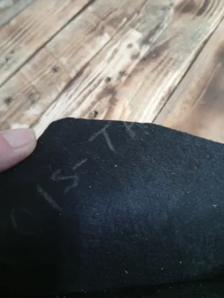 Retal de piel con estampado