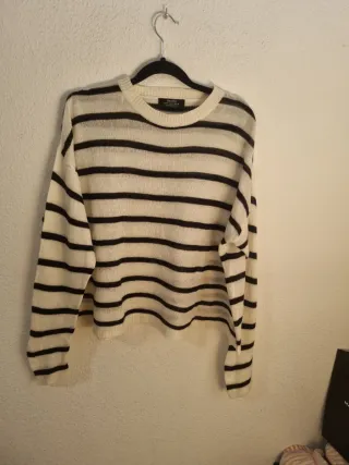 Jersey rayas blanco y negro