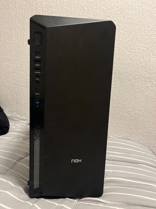 Caja PC Gaming Nox Negra
