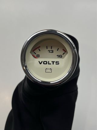 Reloj Mini Aceite y Voltios con Cableado