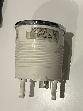 Reloj Mini Aceite y Voltios con Cableado