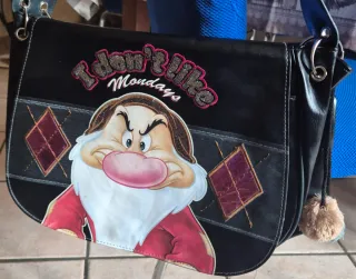 Borsa tracolla Disney Grumpy I don't like Mondays