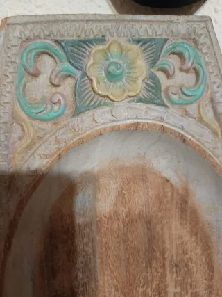 Bandeja Antigua Tallada