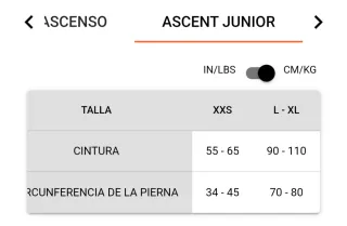 Arnés escalada junior CT Ascent