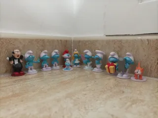 Figure di Puffi e Gargamella