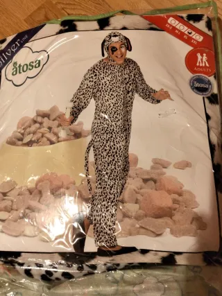 Disfraz Dálmata Atosa Talla XL Hombre