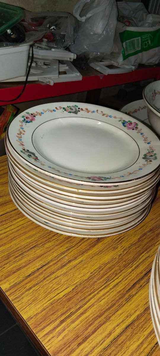 Juego de Vajilla Antigua Porcelana