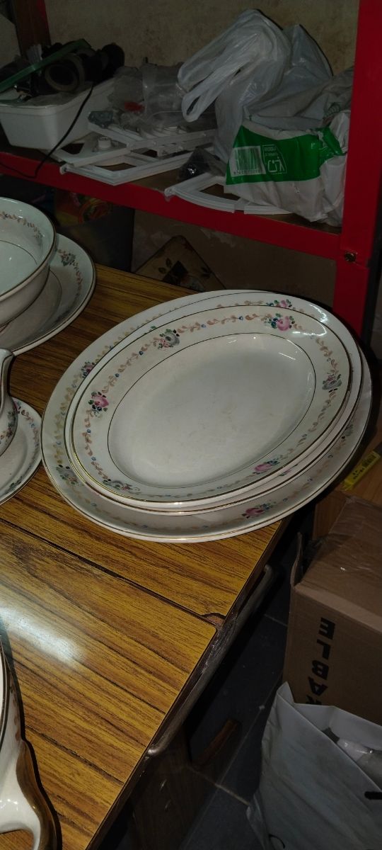 Juego de Vajilla Antigua Porcelana