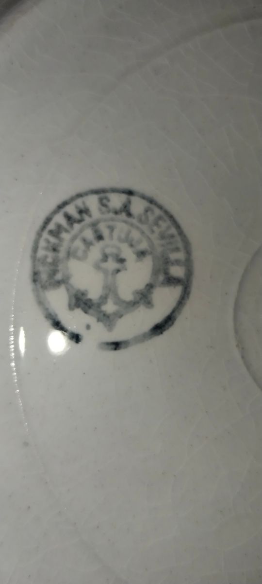 Juego de Vajilla Antigua Porcelana