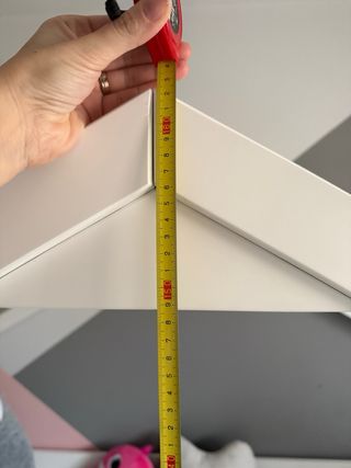 Cama casita infantil blanca con cama supletoria