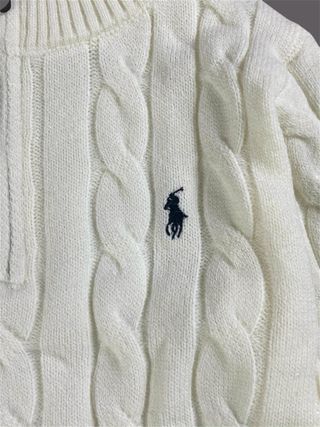 Jersey Polo Ralph Lauren 1/4 Cremallera Cable Knit