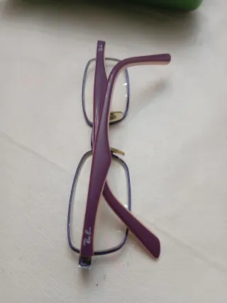 Gafas de niña rosa y morado Ray Ban. Montura