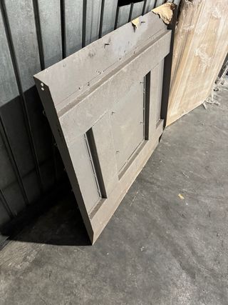 Rampa de acceso metálica
