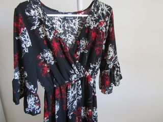 Vestido largo estampado floral