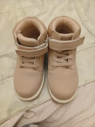 Botas niña rosa número  27