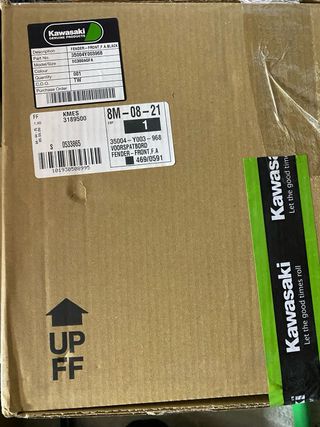 Guardabarros delantero Kawasaki J300