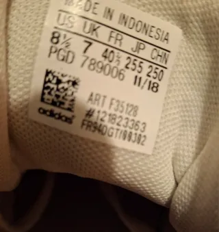 Pack 2 pares zapatillas Adidas T40