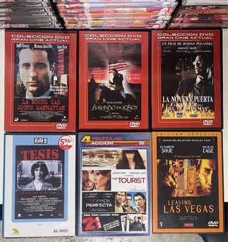 DVDs de Películas Varias - 3€ c/u