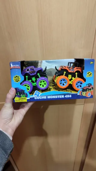 2 Monster Trucks Coche Monster 4x4