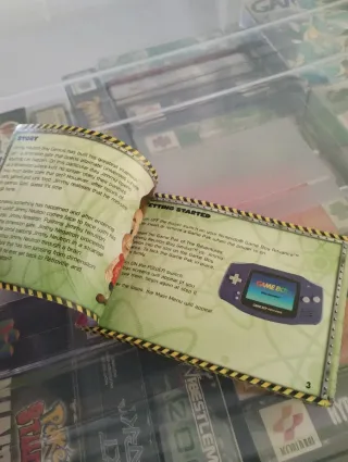 Manual Instrucciones Jimmy Neutrón GBA THQ