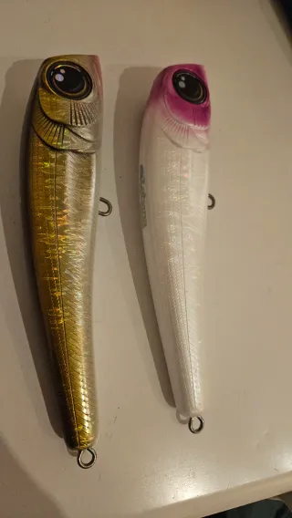 Señuelos Labana Diving y Mack Stick