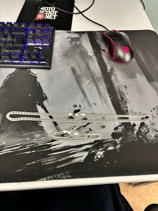 Se cambia Cadena y pulsera de plata primera ley