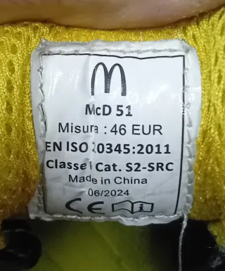 Scarpe antinfortunistiche McDonald Nere/Grigie