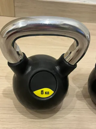 2x Kettlebell 6kg
