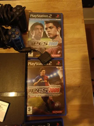 Console PS2 Nera + 5 Giochi