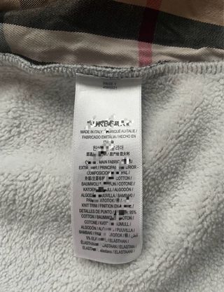 Felpa Footkorner invernale Grigia con Zip