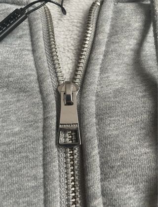 Felpa Footkorner invernale Grigia con Zip