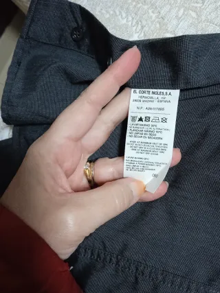 Camisa Emidio Tucci Gris Talla 3