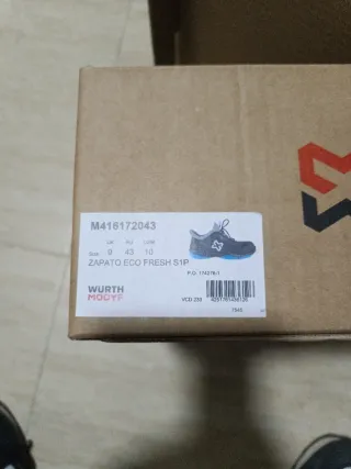Zapatos de seguridad Würth talla 43