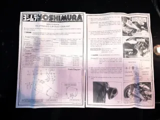 Tirante de escape ORIGINAL Yoshimura